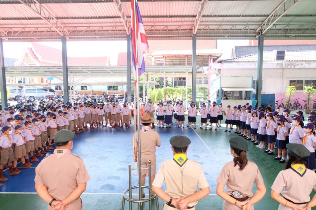 กิจกรรมเข้าค่ายฝึกอบรมลูกเสือ-เนตรนารี สำรอง (Day Camp) ระดับชั้นประถมศึกษาปีที่ ๓