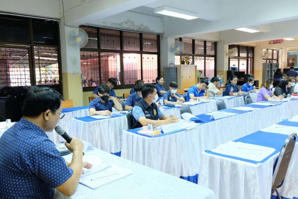 กิจกรรมการประชุมการร่างระเบียบโรงเรียนวัดอัยยิการาม