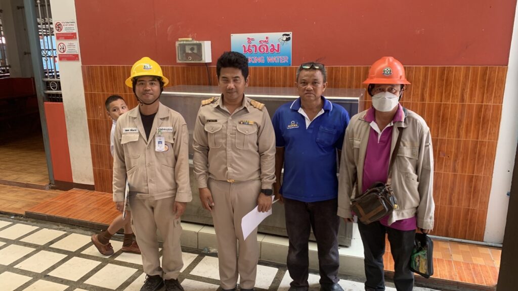 กิจกรรมการตรวจสอบระบบไฟฟ้าภายในโรงเรียน
