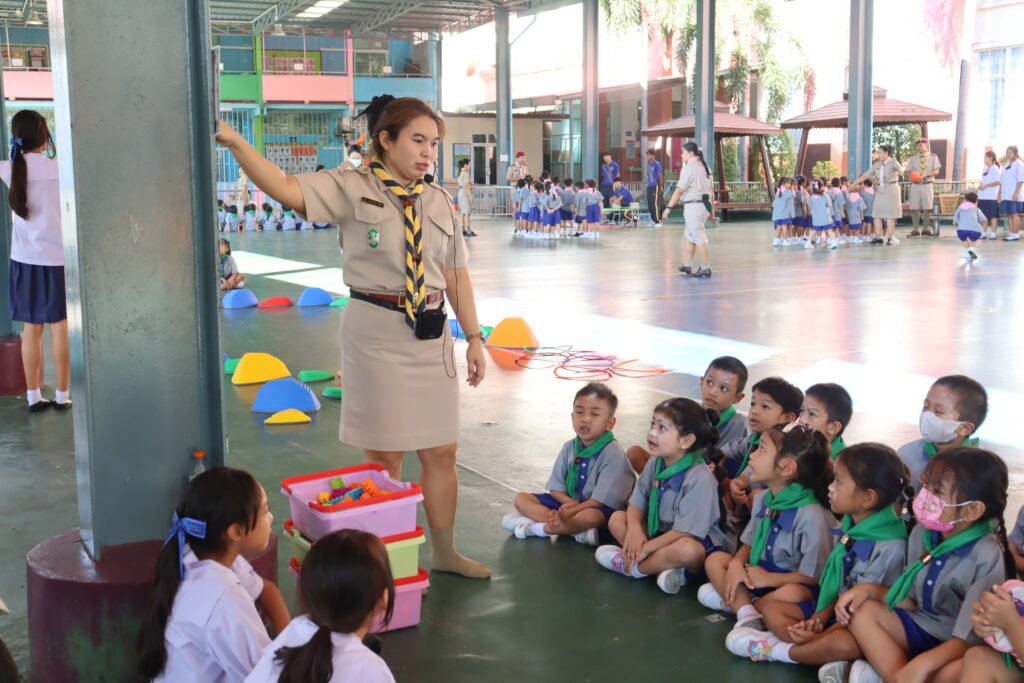 กิจกรรมเข้าค่ายฝึกอบรมลูกเสือน้อยระดับปฐมวัย (Day Camp)