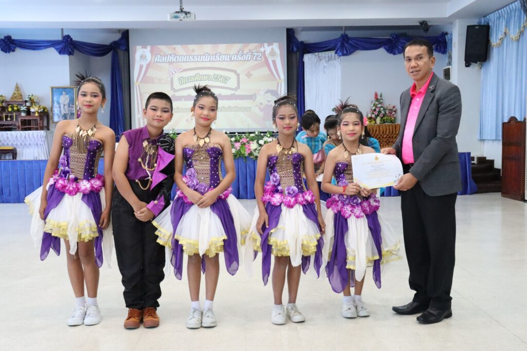 กิจกรรมร่วมแข่งขันงานศิลปหัตถกรรมนักเรียน ครั้งที่ 72