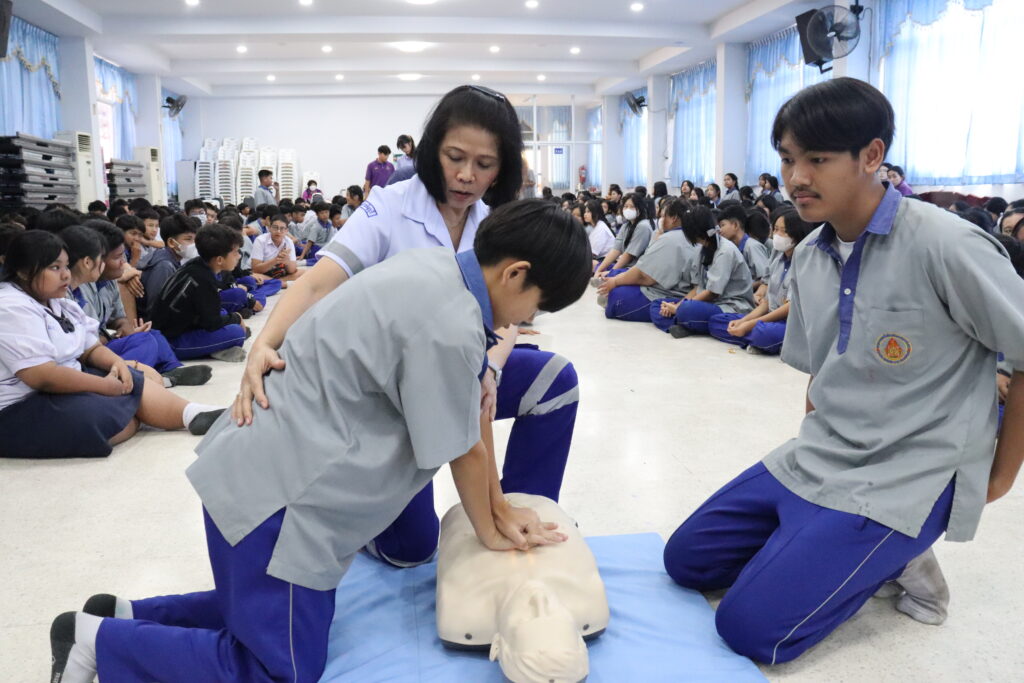 กิจกรรมซ้อมแผนเผชิญเหตุอัคคีภัย