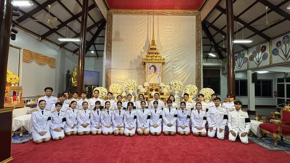 พิธีบำเพ็ญพระราชกุศลสมเด็จพระพันปีหลวง วัดเขียนเขต 2568
