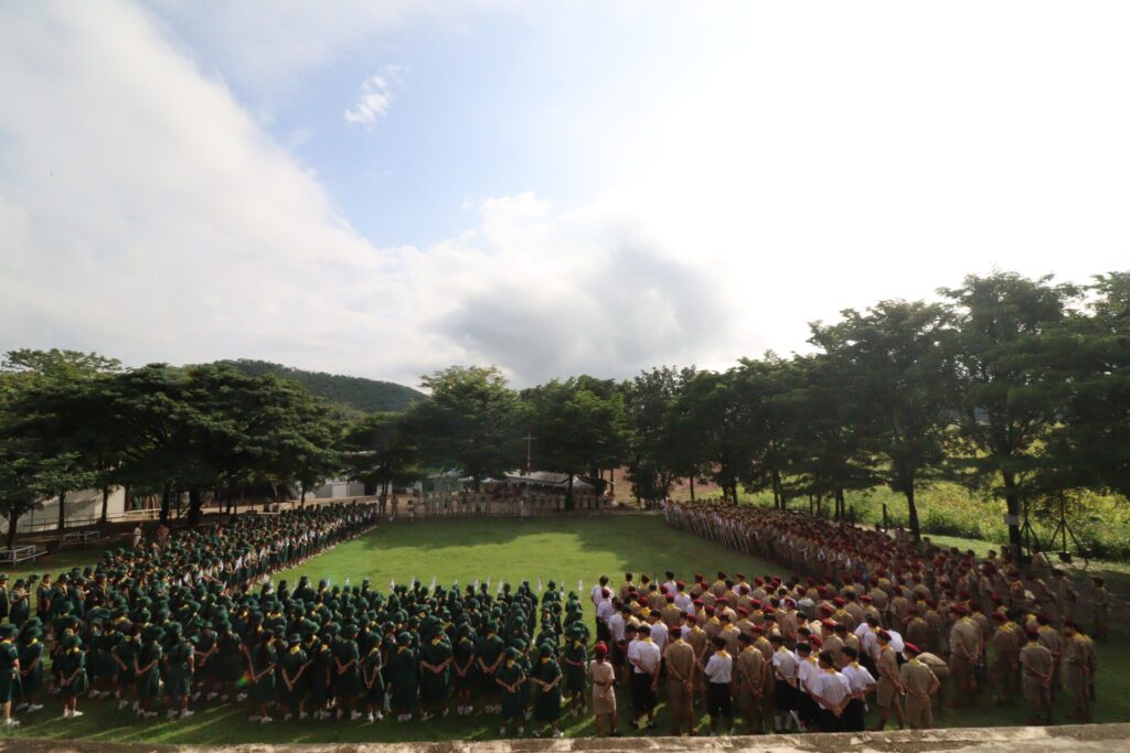 กิจกรรมเข้าค่ายลูกเสือ เนตรนารี ป.5-ม.3
